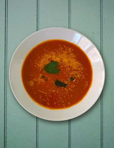 Talianská paradajková polievka